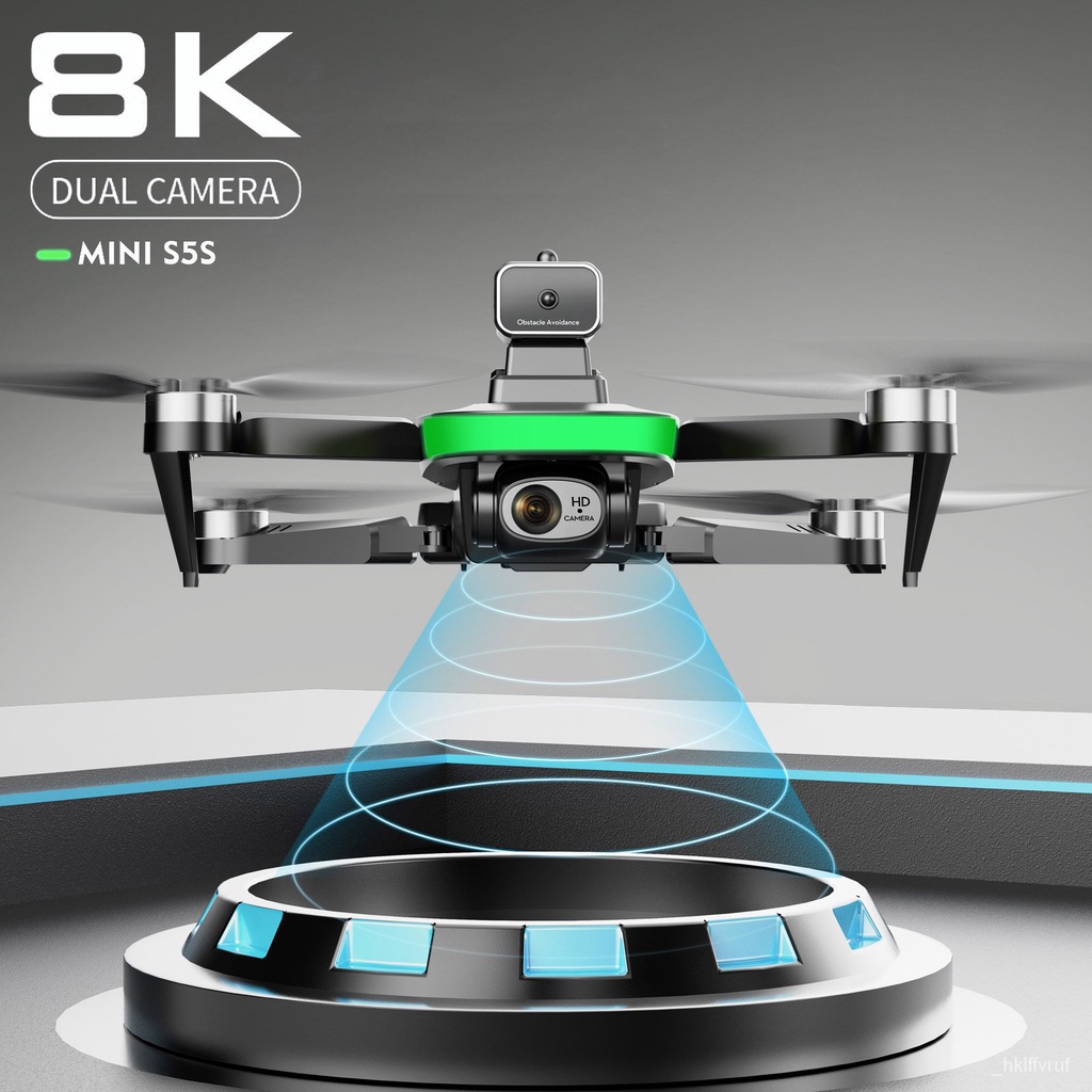 S5S GPS Drone 4K 8K Dual HD Camera Obstacle Avoidance Optical Flow ...
