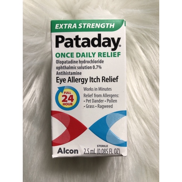 Pataday Once Daily Extra Strength Eye Care Allergy Relief Eye Drops, 2.