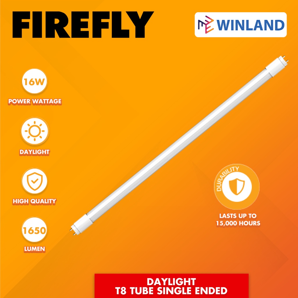 FIREFLY by Winland T8 Tube & Box Type Set-Single-Ended (16W / 220-240V ...