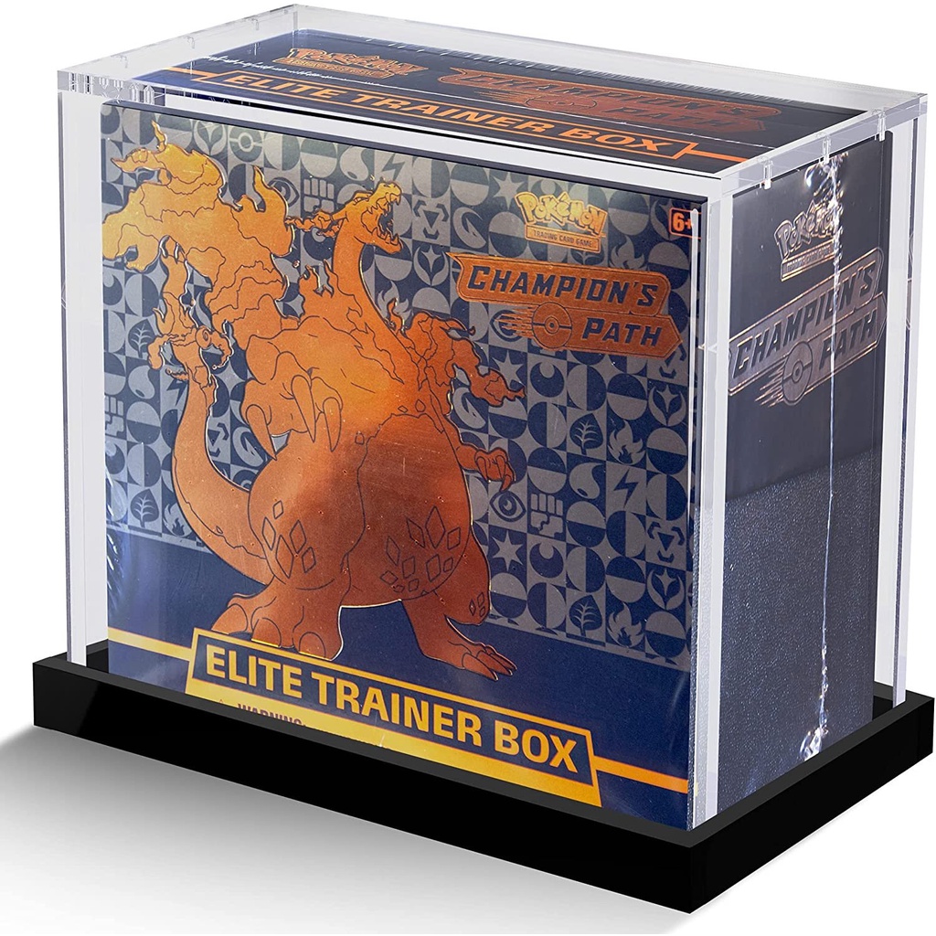 free shipping premium quality pokemon booster acrylic display case ...
