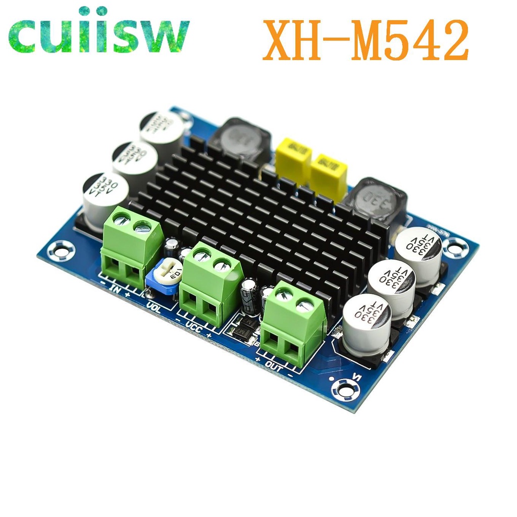 XH-M542 TDA3116D2 digital power amplifier board 100W high power mono ...