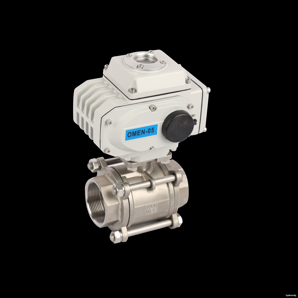 2 Way Electric Motor Operated Valves Motorized Stainless Steel Threaded ...