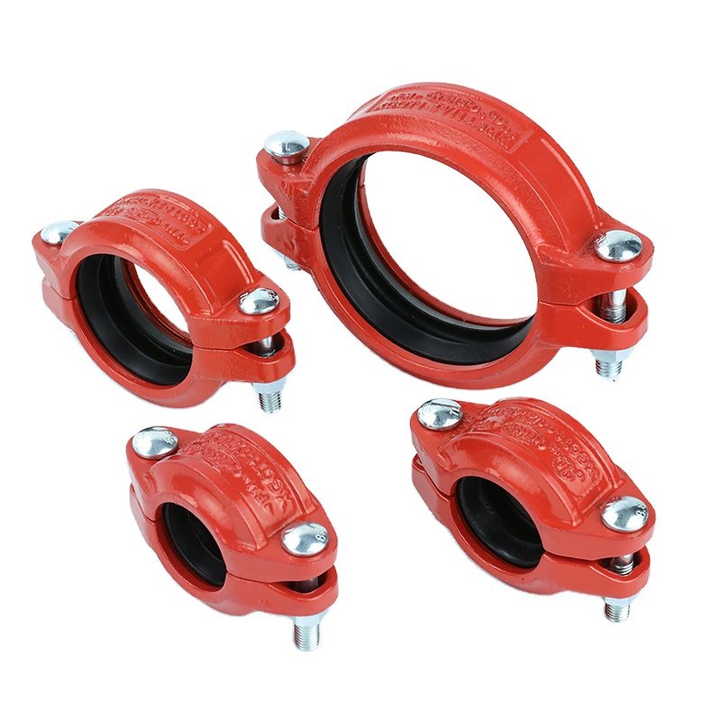 FM UL Approved Fire Fighting Casting Grooved Pipe Fittings Customized ...