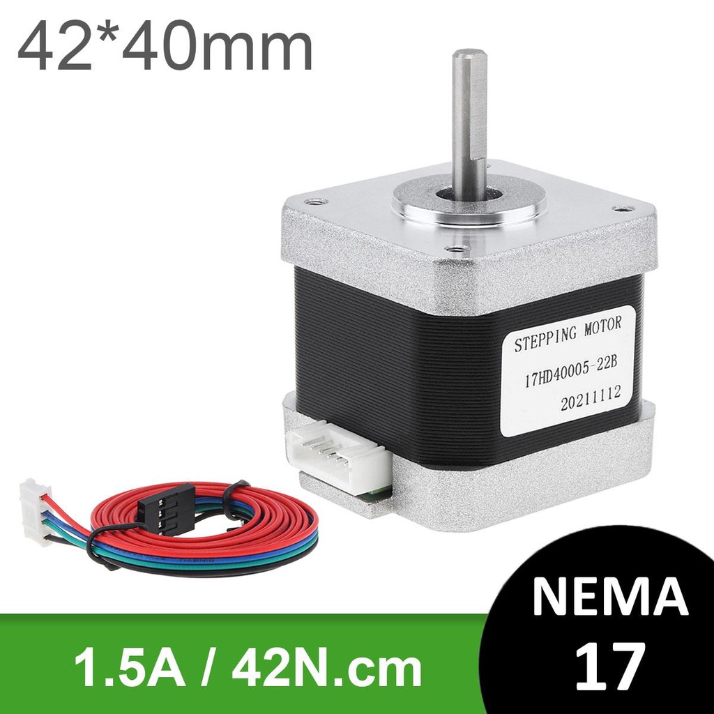 Nema 17 Stepper Motor 42 Motor 40mm 42N.cm 3D Printer Motor for ...