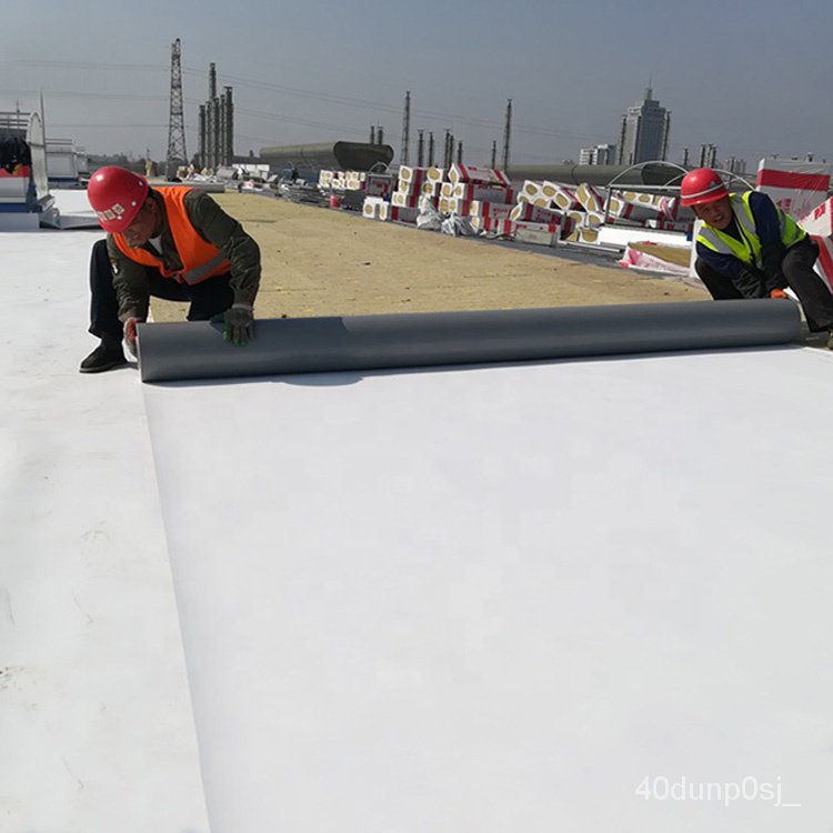 Mechanically Fastened TPO Roofing Membrane 1.5MM Steel Metal Cement ...