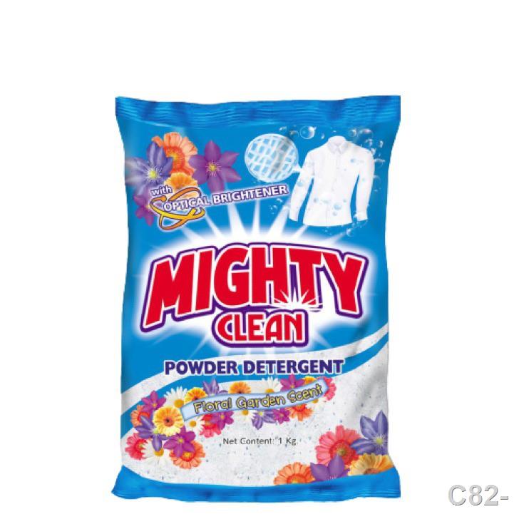 Mighty Clean Detergent Powder Original with Optical Brightener Powder ...