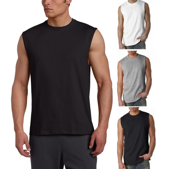 Wavlynn Mens Green Cotton Blend Tank Top Muscle Tee Slim Fit for Everyday Casual Wear main image 1