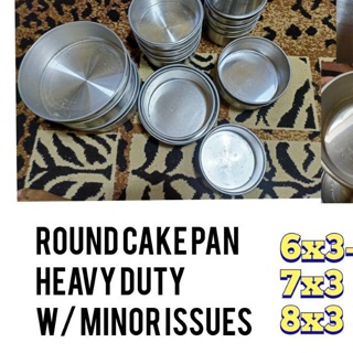 6x3 Round Cake Pan - Cake Carousel Inc.