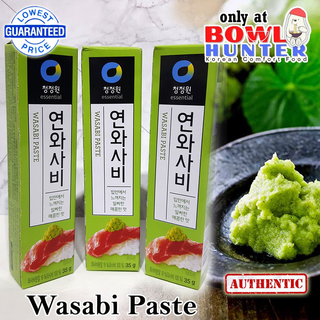 Chung Jung One Korean Wasabi Paste 35g Authentic Korean Product