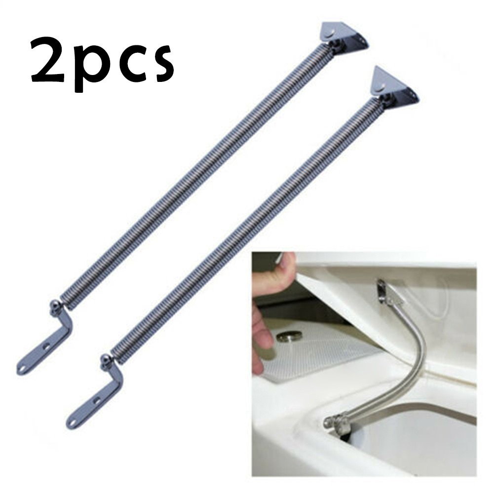 2pcs Marine Stainless Steel Boat Hatch Support Spring Adjuster 8-1/4 ...
