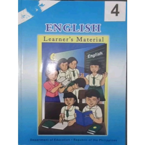 ENGLISH LEARNER'S MATERIAL GRADE 4 Shopee Philippines