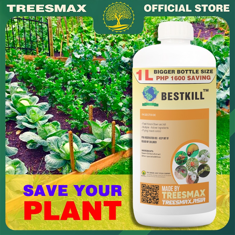 BestKill 1000ml HighQuality Organic pesticides Made from Neem Oil