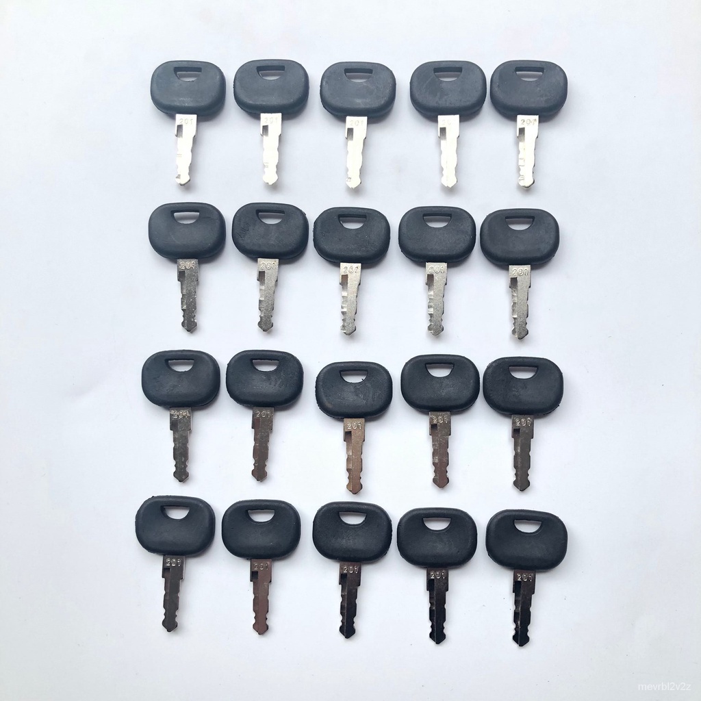 20PCS 201 Key 3643912 For Takeuchi TW65 and TW80 Wheel Loader | Shopee ...