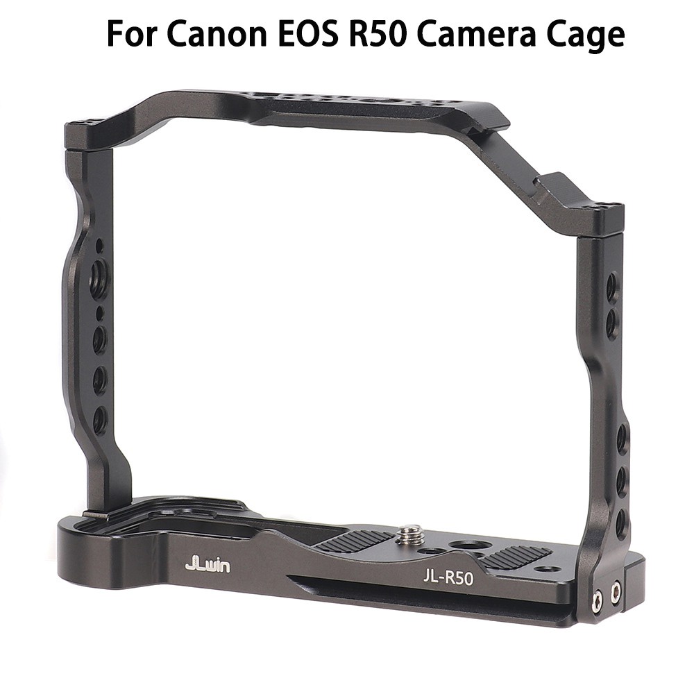 Allinone Cage Camera Cage for Canon EOS R50 with 1/4"20 Hole ARRI 3/