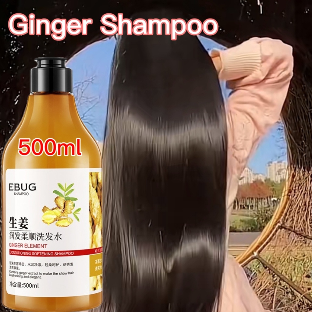 ↂ 100 Original Ginger Hair Shampoo Ng Luya Pampahaba Ng Buhok Anti Hair Loss Nourish Hair Fast 2846