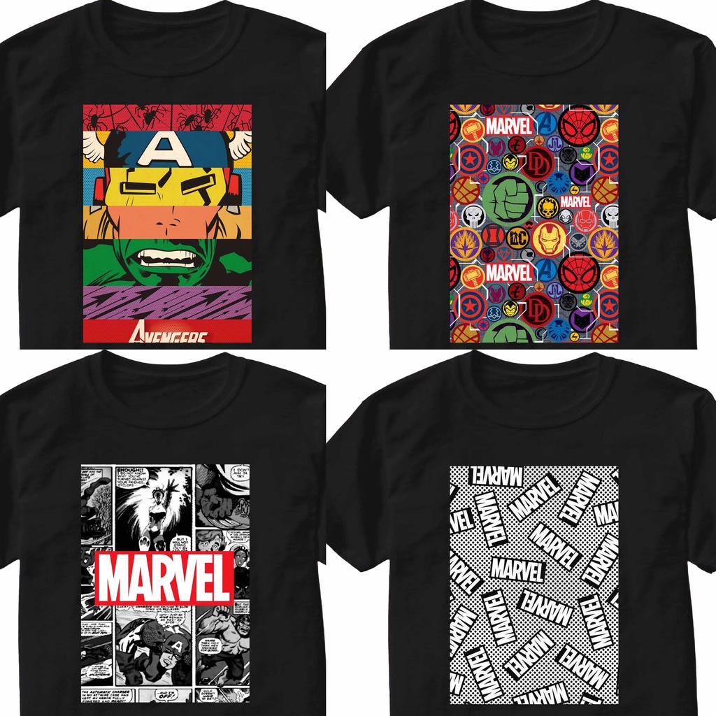 Marvel graphic tees on sale