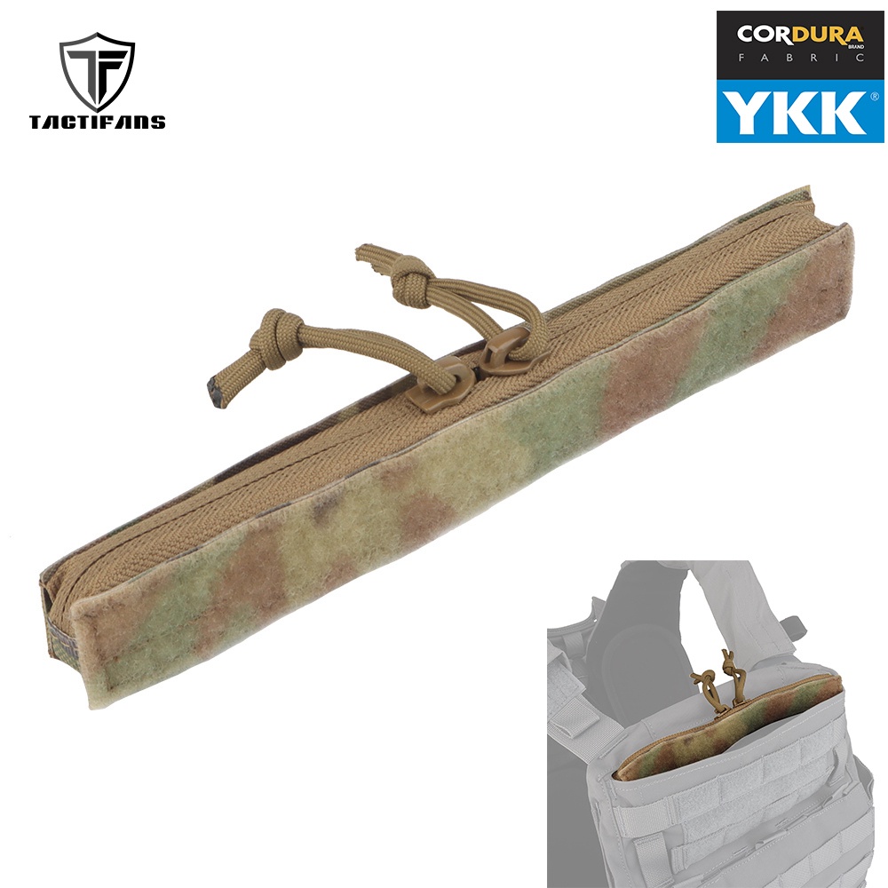 Tactical Vest Zipper Insert Pocket For Vest Combat Crye AVS Hook And