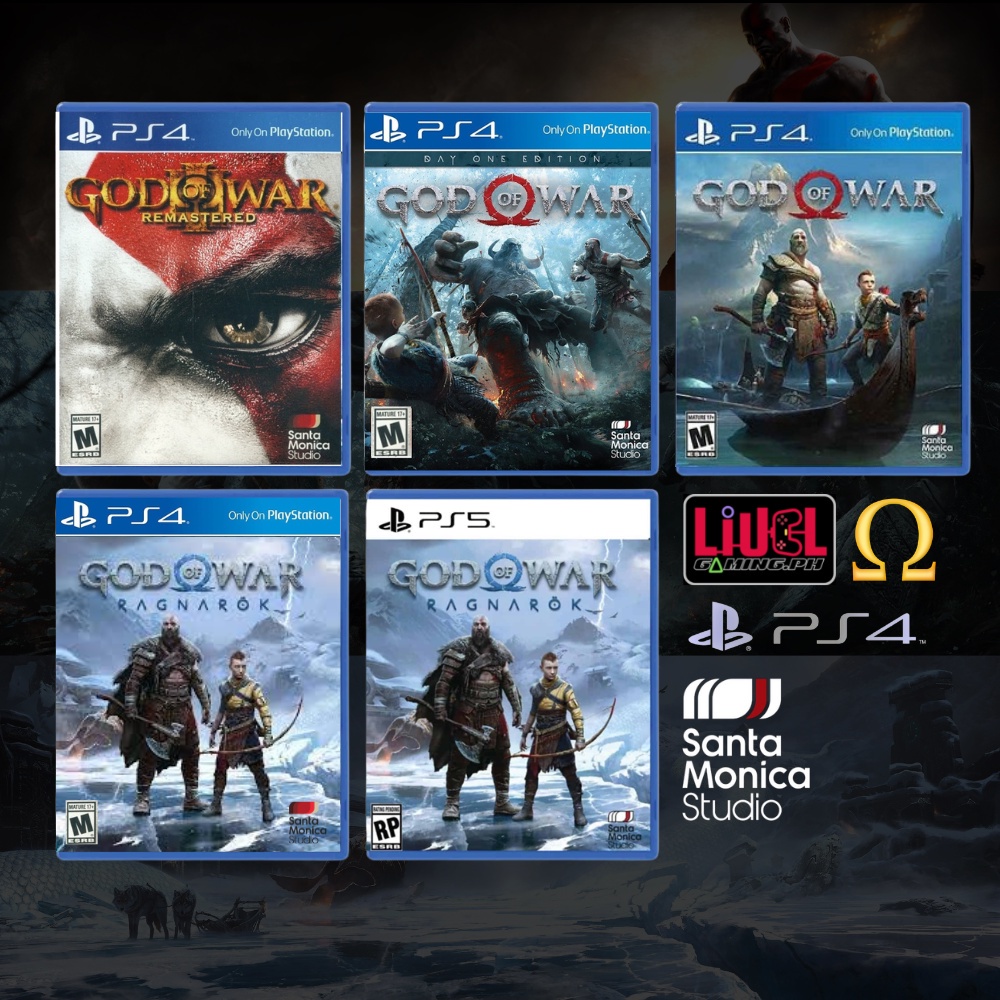 ▽❏❡God of War PlayStation PS4 | PS5 Games Used (Good Condition) | Shopee  Philippines