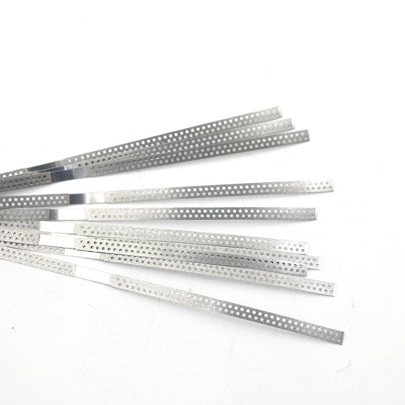 Stainless Steel Metal Dental Solid/Perforated Diamond Teeth Polishing