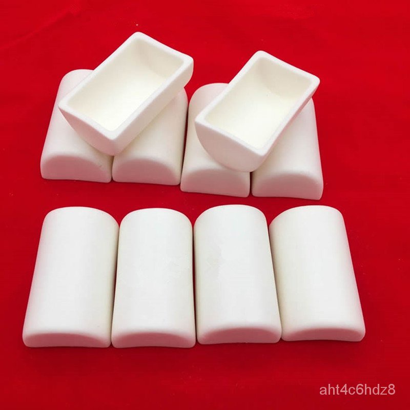 Al2O3 ceramic crucible /99.3 alumina crucible / 100*65*30/ Semicircle