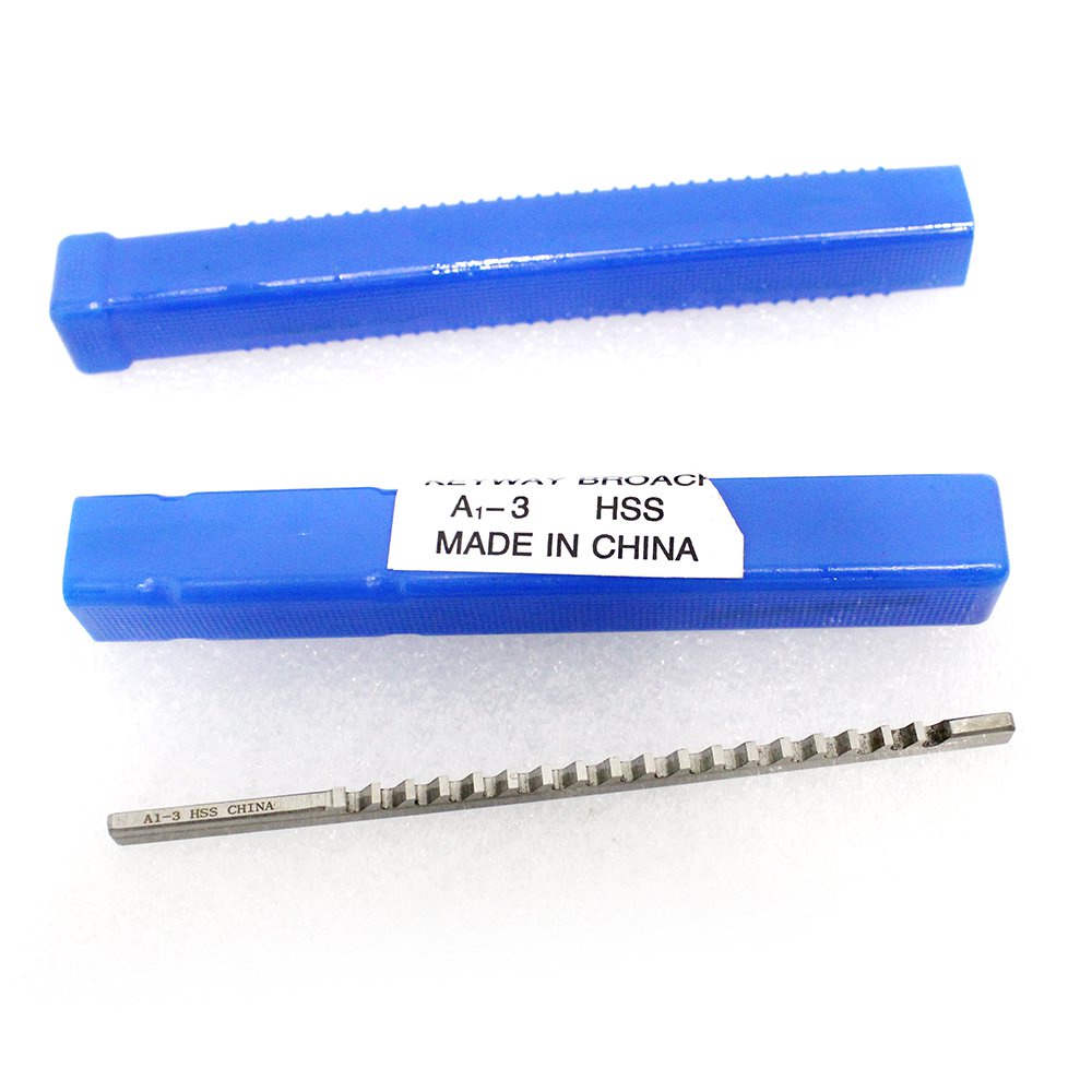 PushType Keyway Broach 3mm A1 Metric Size Broaches Broaching Tools for