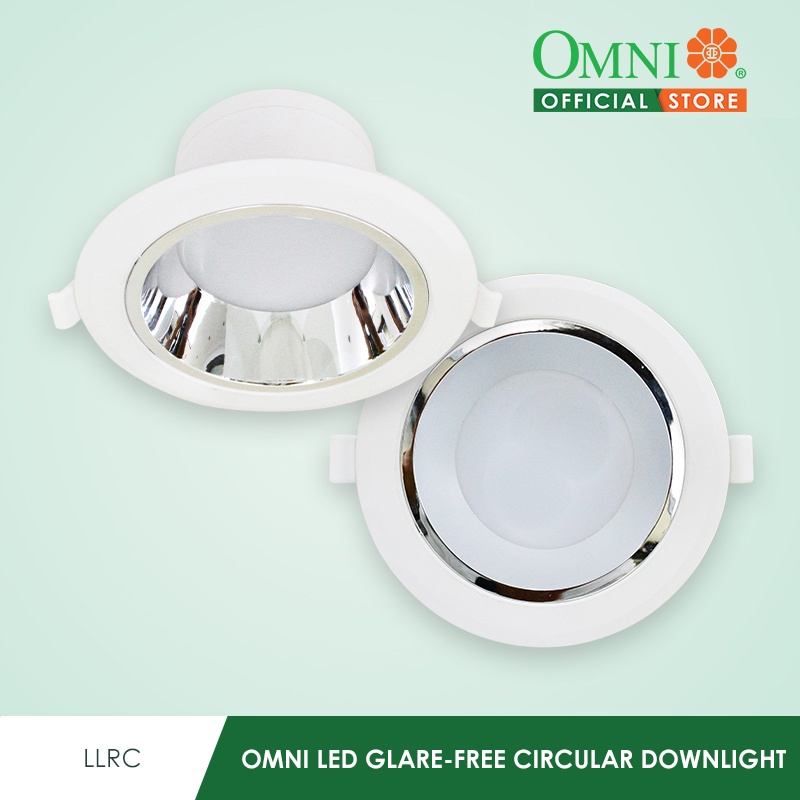 OMNI LED GlareFree Circular Downlight LLRC Shopee Philippines
