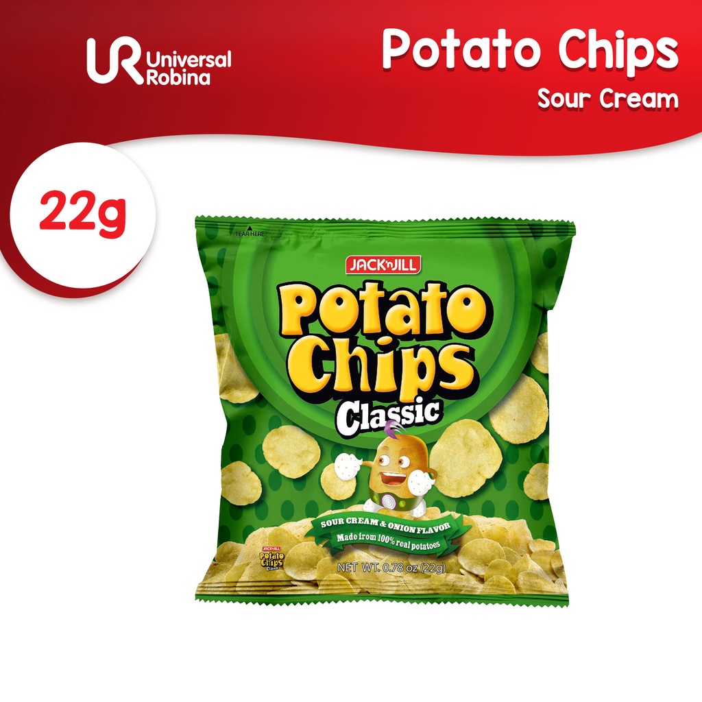 Potato Chips Sour Cream (22g) | Shopee Philippines