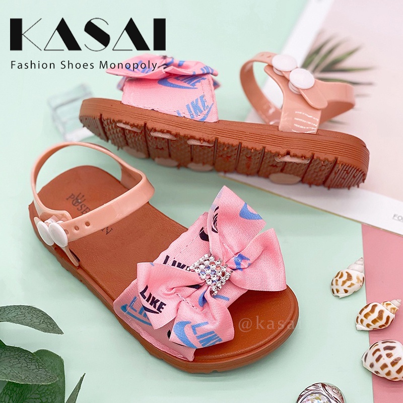 KASAI Nike Baby Girl Sandals Summer Soft Sandals Kids soft sole Shoes
