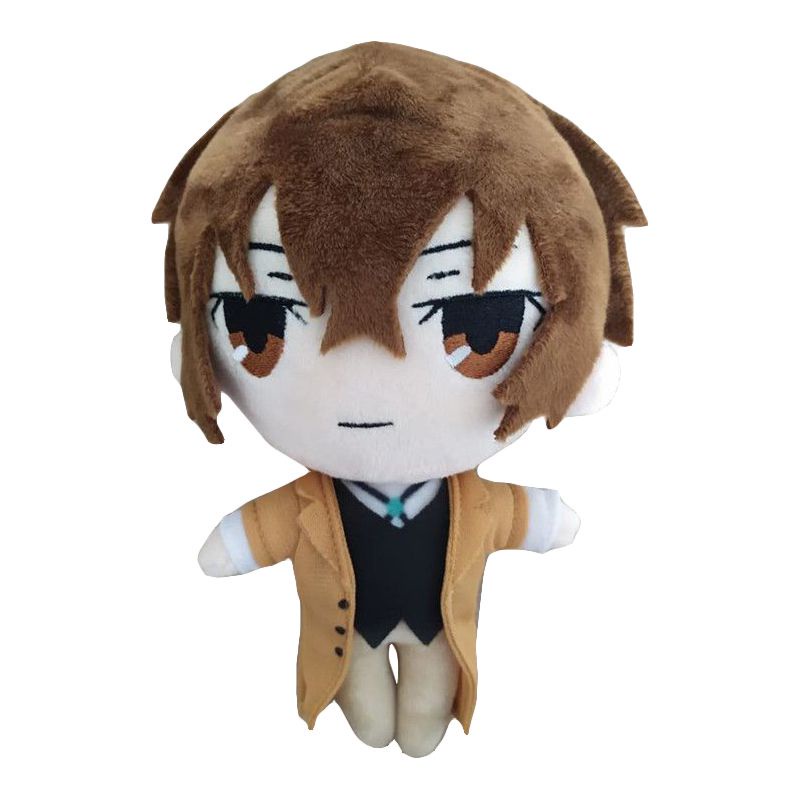 Nakahara Chuuya Anime Plush Doll - 12CM Soft Stuffed Figure, Cute Anime Character Plushie (Dazai, Atsushi, Akutagawa)