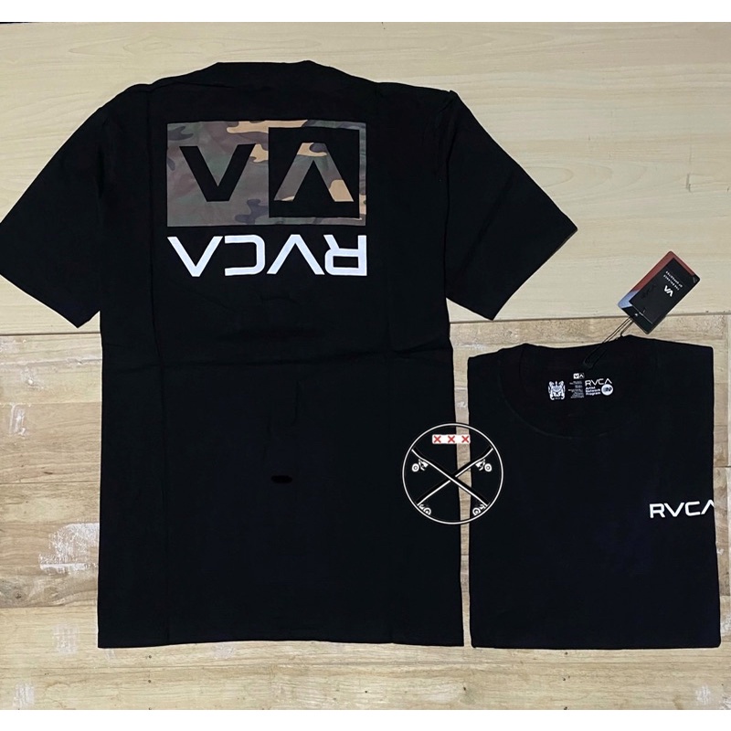 T-Shirt RVCA VA BARB Black