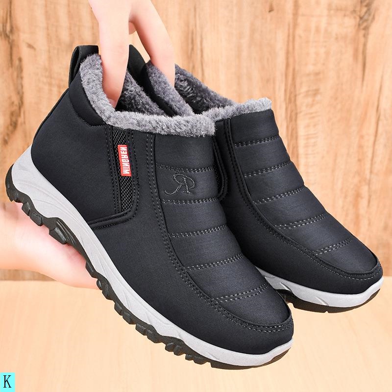 Cotton Shoes 2023 New Style Winter FleeceFleece Warm Elderly Middle