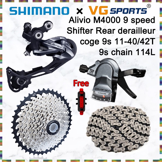 Shimano alivio best sale m4000 groupset