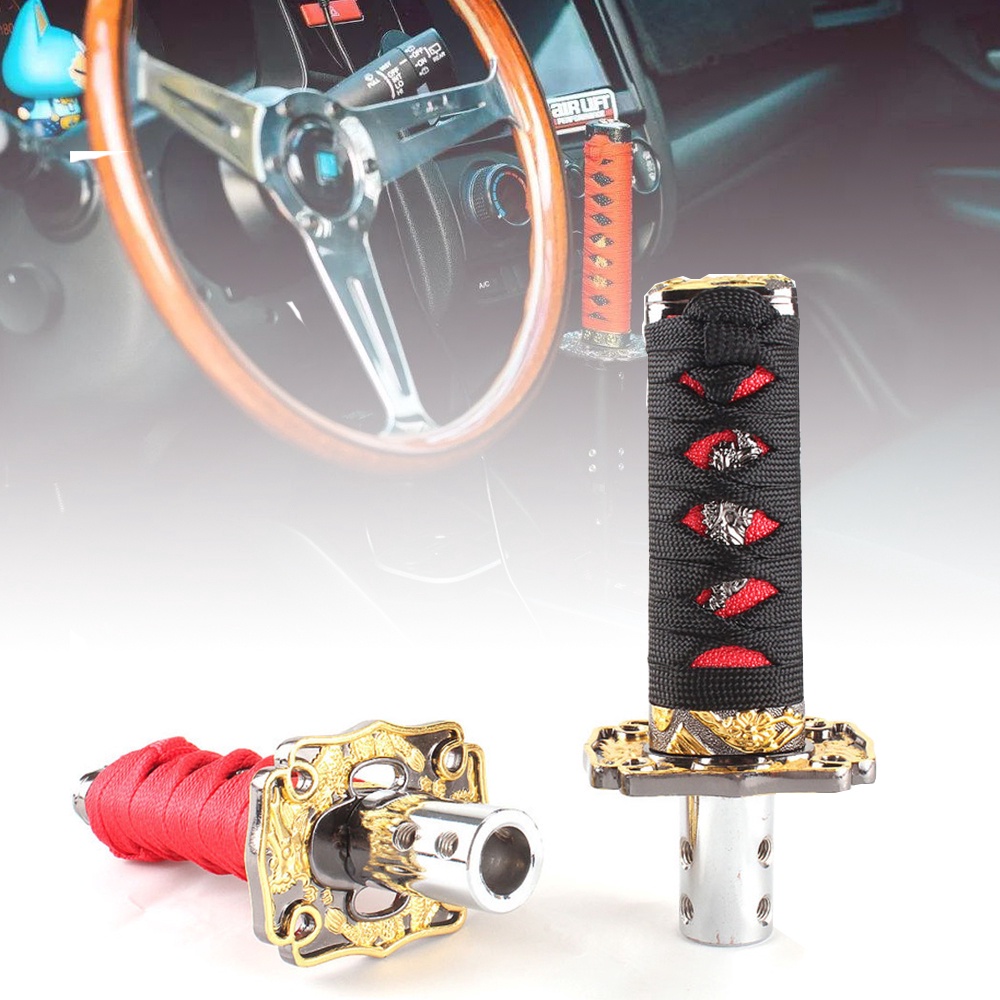 Universal 100MM JDM Katana Samurai Sword Shift Knob Shifter With