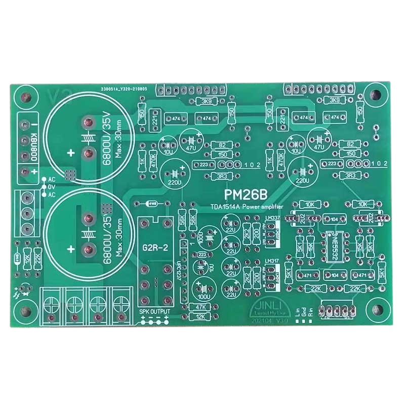 Jinli TDA1514 power amplifier circuit board PCB kit empty board ...