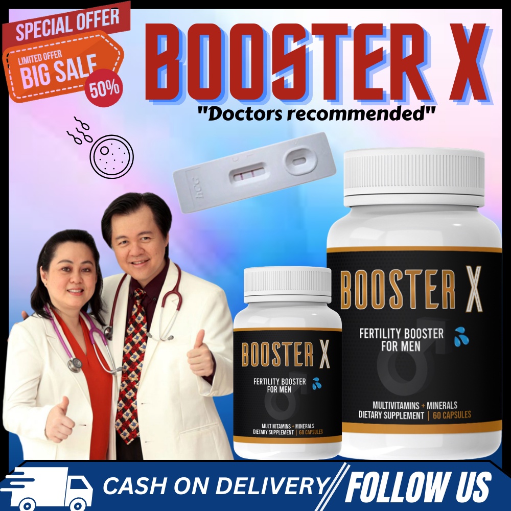 Legit sperm booster for men tablets BOOSTER X, testosterone booster for