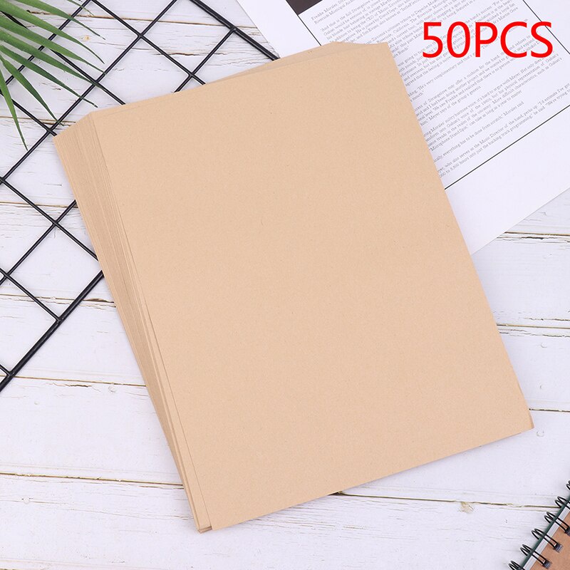 owTv 50PCS Braille Practise Paper Braille Practical School Supplies Use