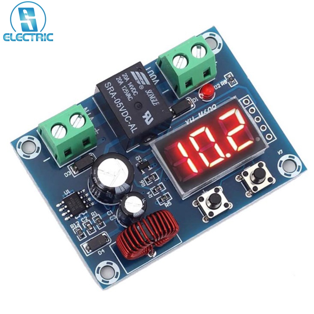U1QY Digital Low Voltage Protector Disconnect Switch Cut Off 12V Over ...