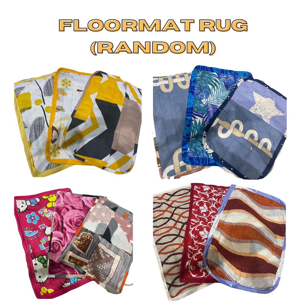 MM High-Quality Rectangle Floormat Rug with Assorted Designs 13x19 ...