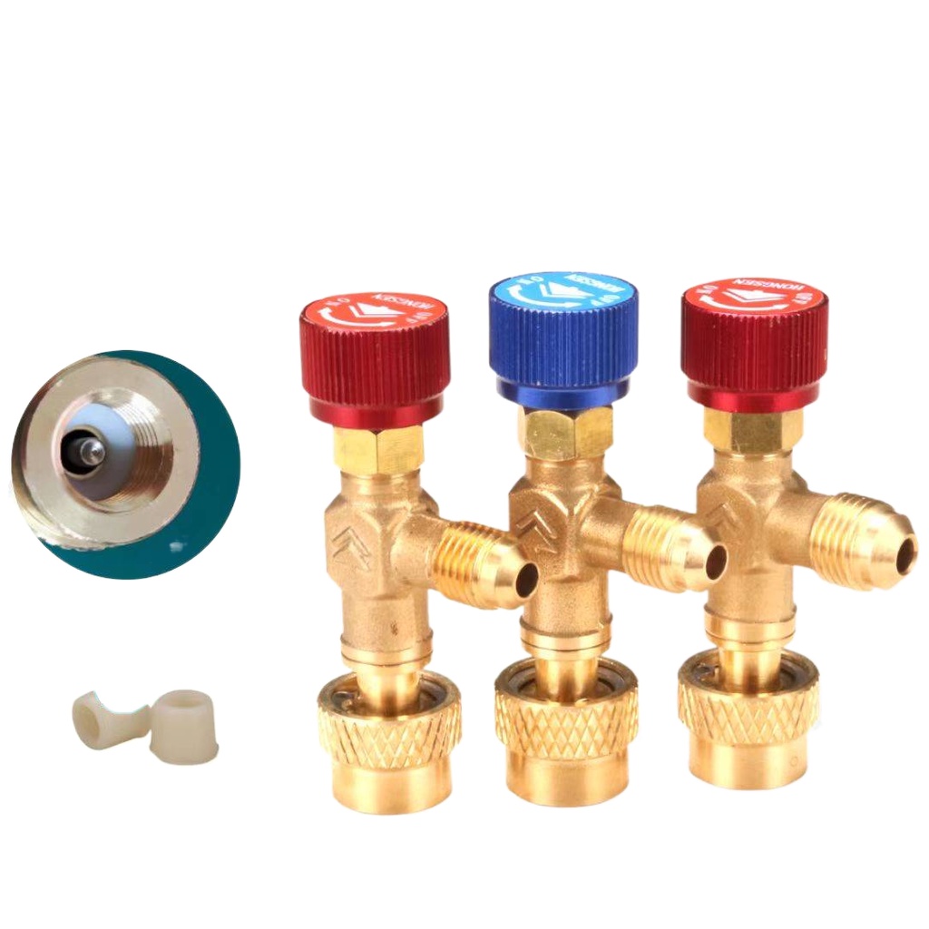 Air conditioning plus liquid safety valve R22 safety valve R410 ...