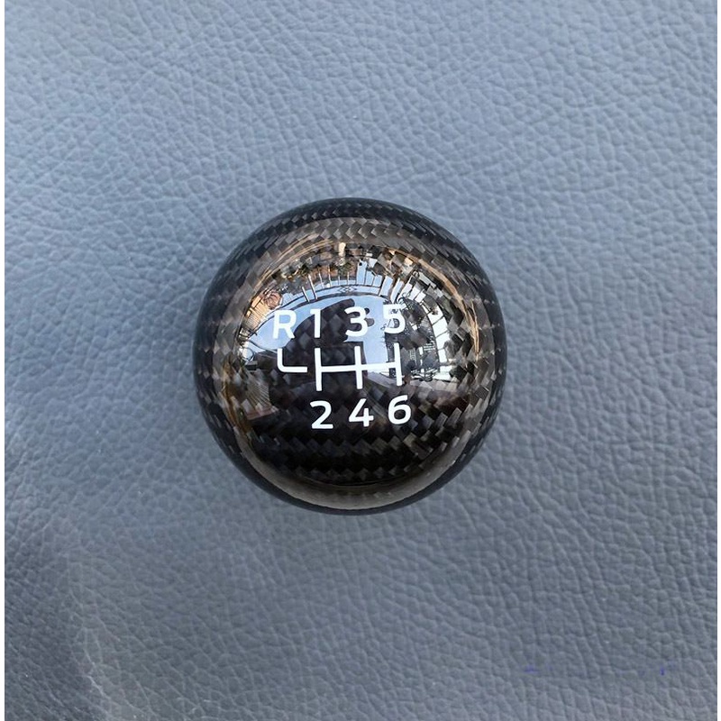 New Manual 6 Speed Racing Carbon Fiber Gear Shift Knob For Toyota GT86