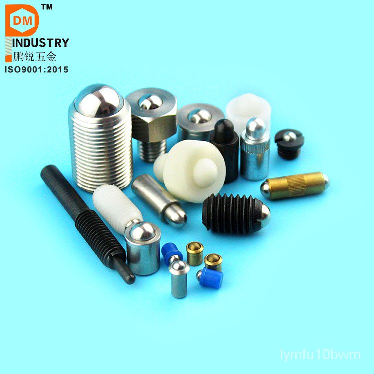 Stainless Steel Round Press Fit Ball spring plungers M3 M6 SS loaded