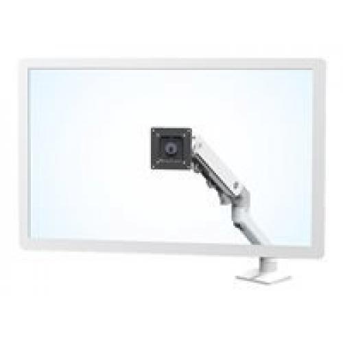 Ergotron 45475216 HX Desk Monitor Arm White Supports up to 49 inches