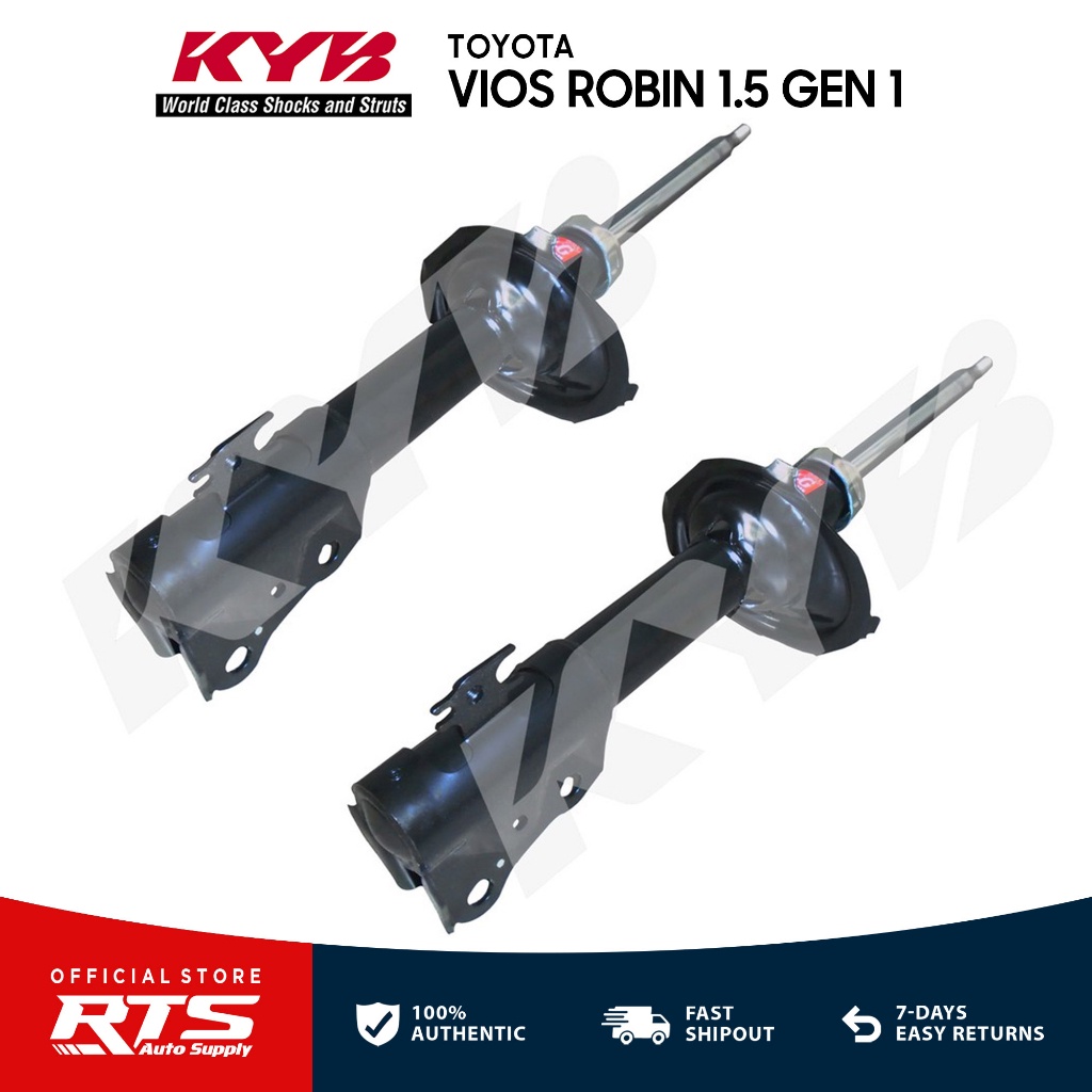 KYB Excel G Front Shock Absorber Toyota Vios 1.5E / 1.5J 2002 - 2007 ...