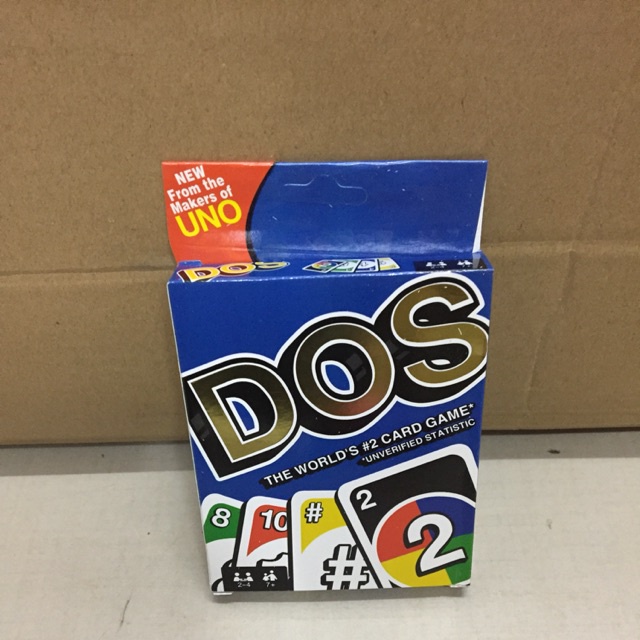 DOS Classic Card Game Fun and Happy Kids Gift Ideas Shopee Philippines