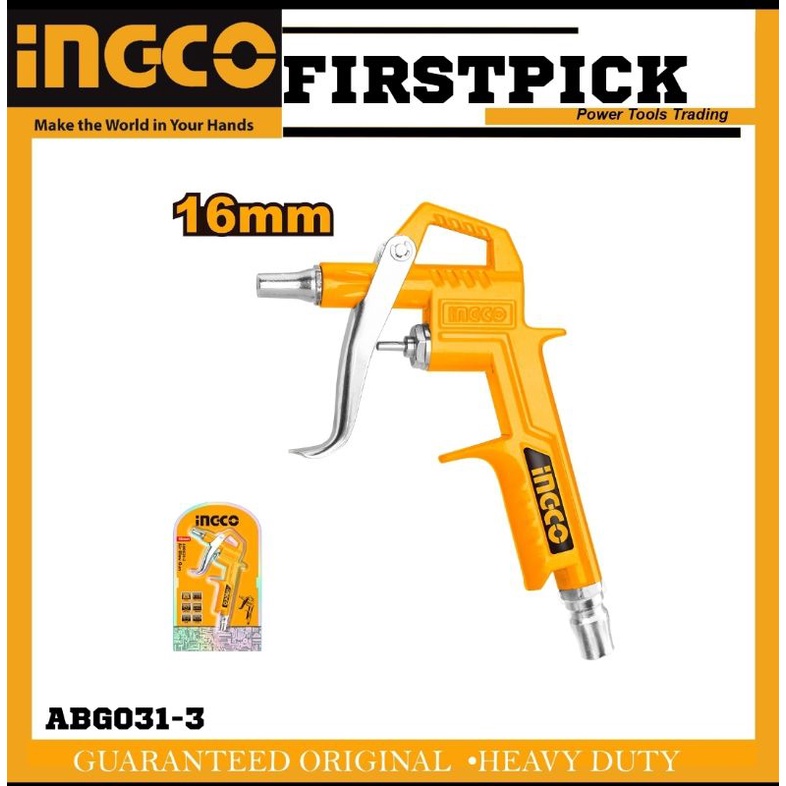 INGCO Air Blow Gun NITTO Type Connector 16mm ABG0813 ABG0313 IHT
