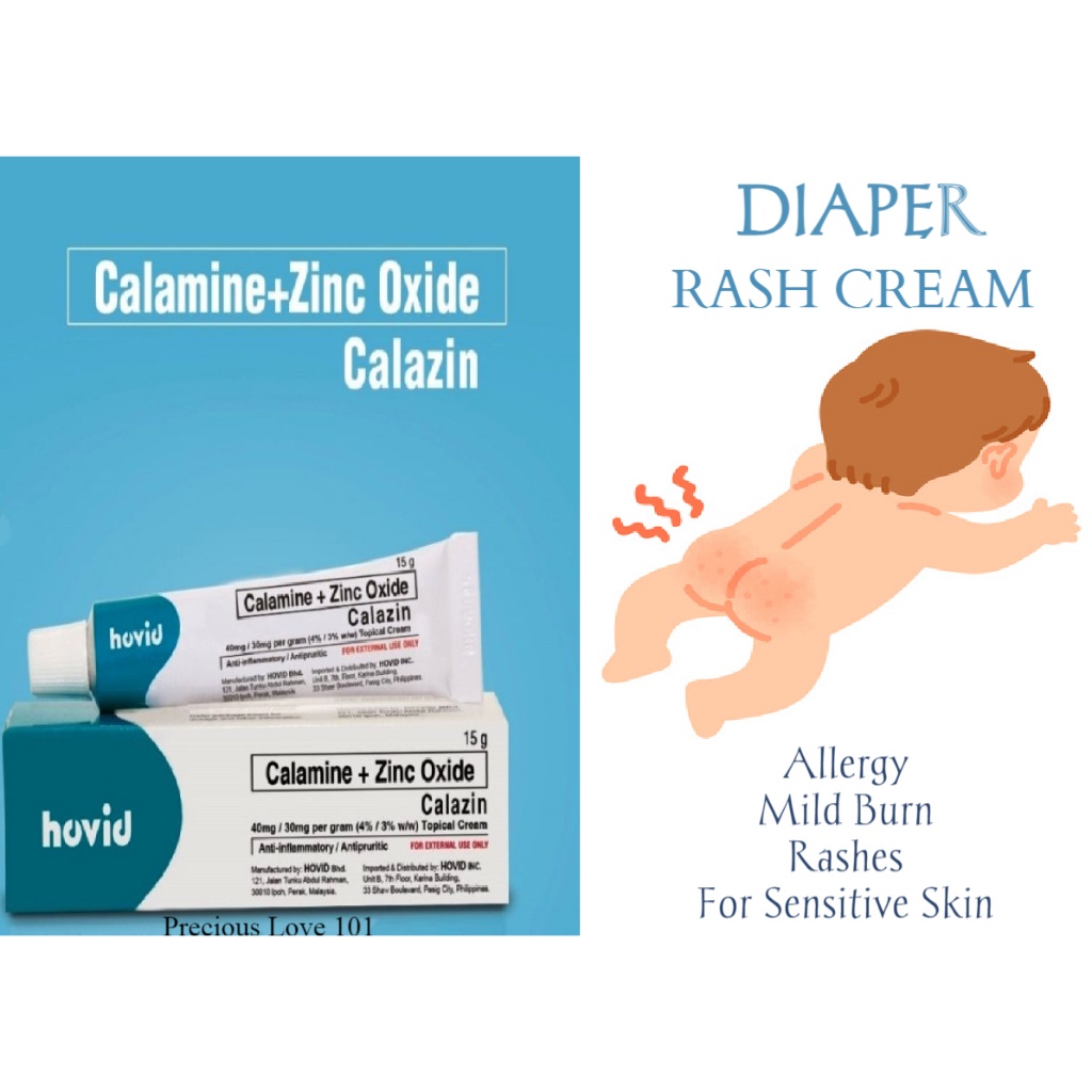 ☋Zinc Oxide + Calamine 3.5g CALAZIN I SAPHCLAMINE same with
