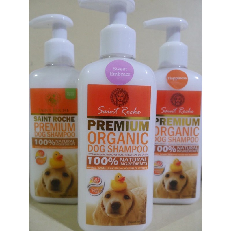 SAINT ROCHE PREMIUM DOG SHAMPOO (100 NATURAL INGREDIENTS) Shopee