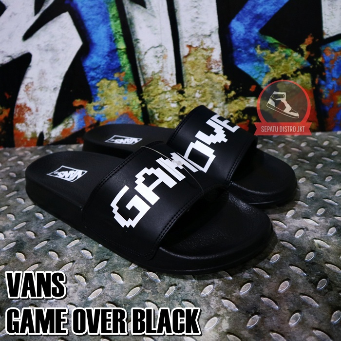 Vans game over clearance slides