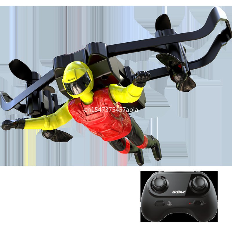 New lectric Remote Control Flying Man Drone toys 2.4G Stunt RC Fixing ...