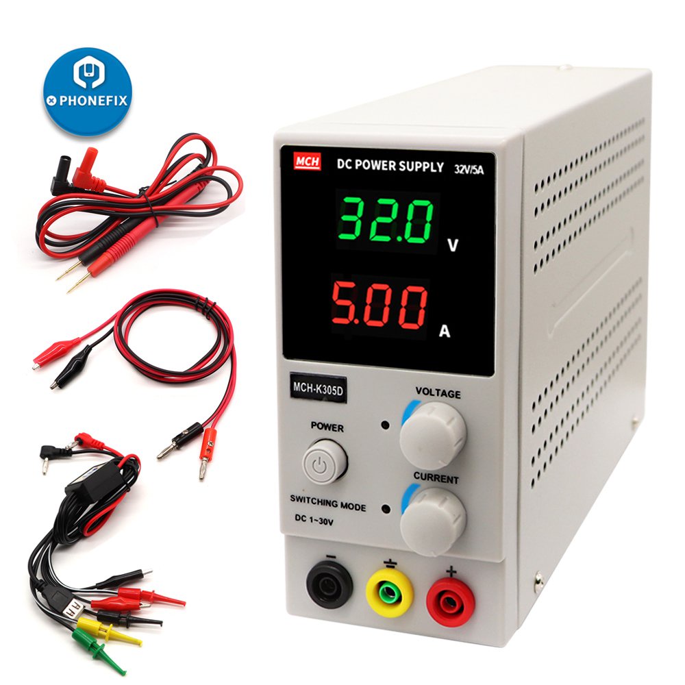 MCH-K305D Portable Power Supply Single Channel 30V 5A Mini Digital ...